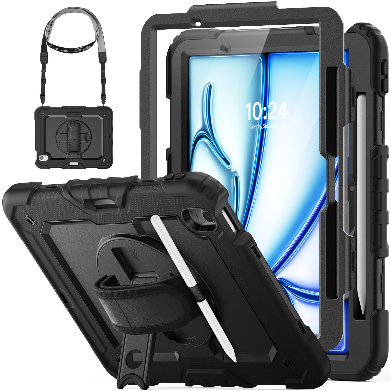 ZORBES® Case for Air 11 inch (2025 M3 / 2024 M2) ZORBES® Case for Air 11 inch (2025 M3 / 2024 M2)